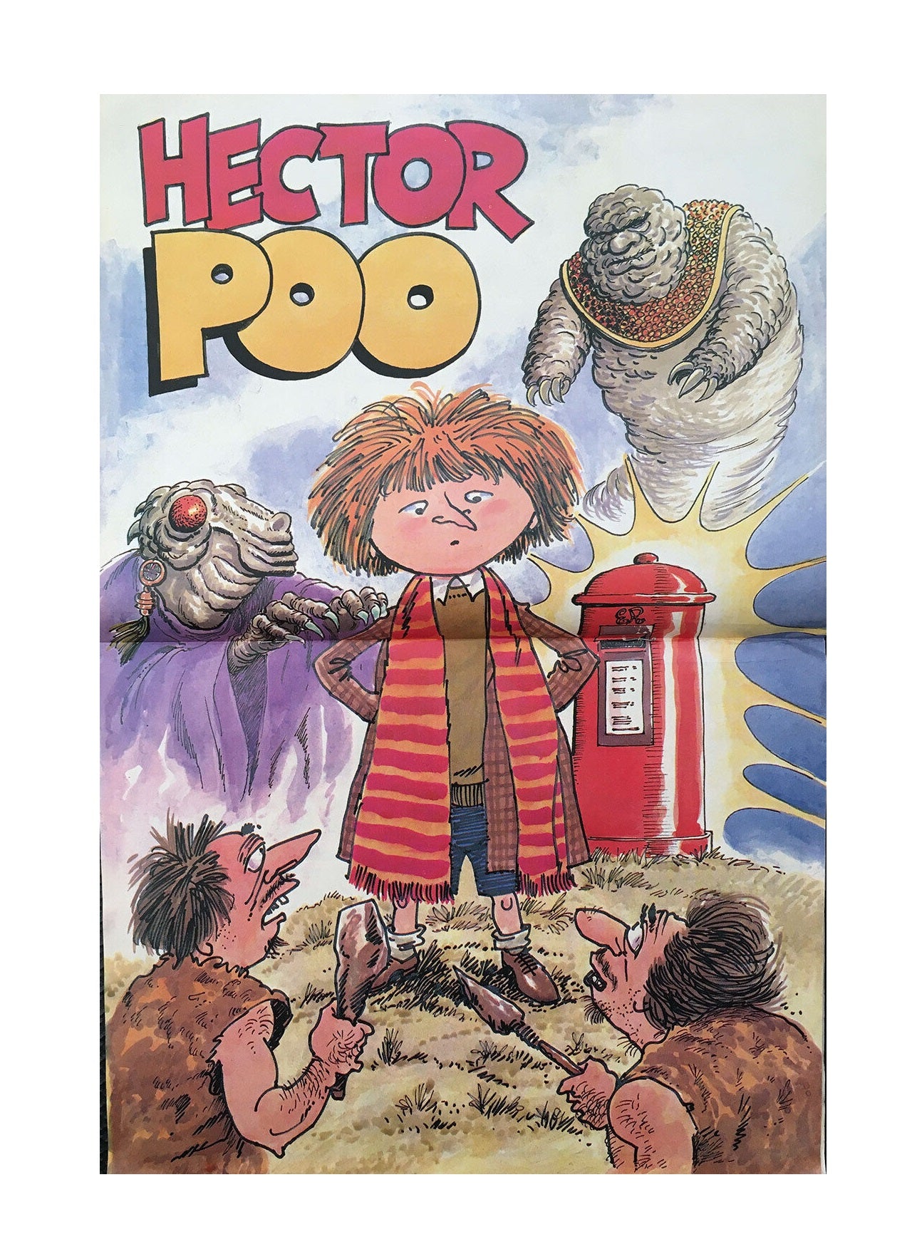 Vintage 1987 TV Help Fortnightly Comic Magazine Number 1 - Fantastic First Issue - With The Free Poster - 7th to 21st May 1987 - Former Shop Stock