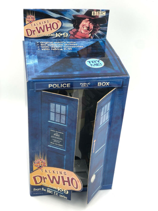 Dr Doctor Who Product Enterprise Talking 4th Dr Who With Talking K-9 Action Figure Set