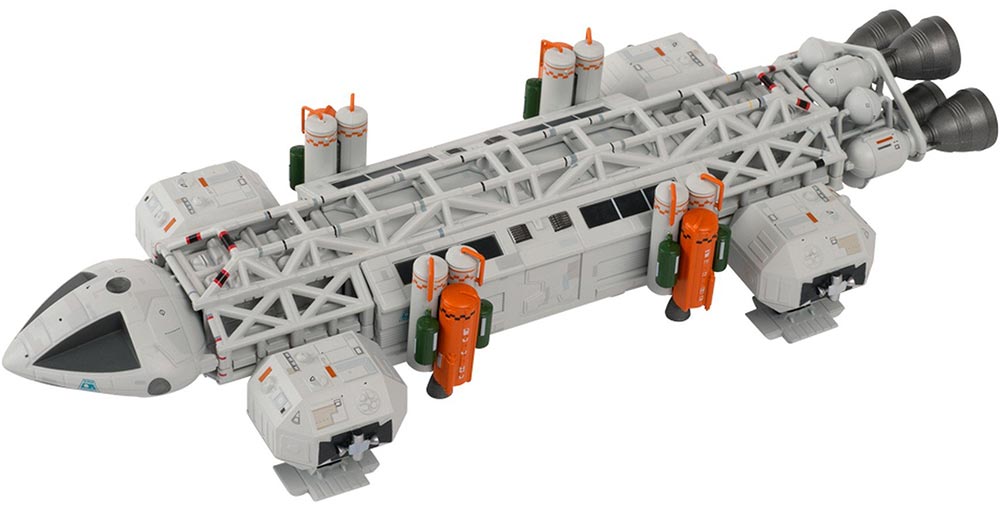 Space 1999 Eagle Transporter With Side Boosters 10 Inch Die-cast Model With Magazine By Eaglemoss