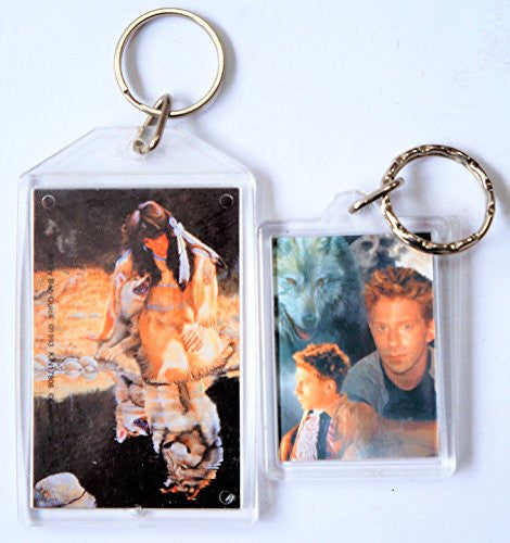 Vintage 1990's Set Of Two Key Rings Buffy The Vampire Slayer Photo Key Chains - Shop Stock Room Find …