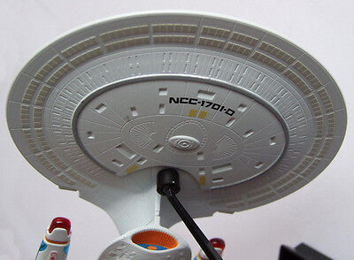Vintage Star Trek F-Toys 2008 1/5000 Scale Starships Series 1- The USS Enterprise NCC-1701D - New In Sealed Plastic Insert