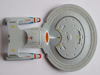 Vintage Star Trek F-Toys 2008 1/5000 Scale Starships Series 1- The USS Enterprise NCC-1701D - New In Sealed Plastic Insert