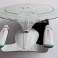 Vintage Star Trek F-Toys 2008 1/5000 Scale Starships Series 1- The USS Enterprise NCC-1701D - New In Sealed Plastic Insert