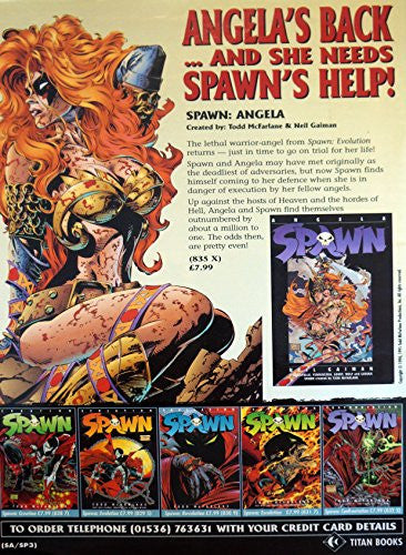Vintage 1992 Spawn Monthly Comic - Forth Issue - Issue Number Four Titan Magazines Shop Stock Room Find [Comic] [Jan 01, 1992] Titan Magazines …
