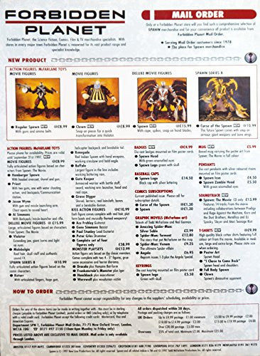 Vintage 1992 Spawn Monthly Comic - Searing Second Issue - Issue Number 2. Titan Magazines Shop Stock Room Find [Comic] [Jan 01, 1992] Titan Magazines …