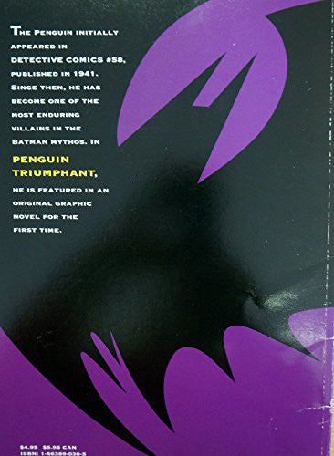 Batman: Penguin Triumphant # 1 (Ref2066378455) [Comic] [Jan 01, 1990] DC Comics …