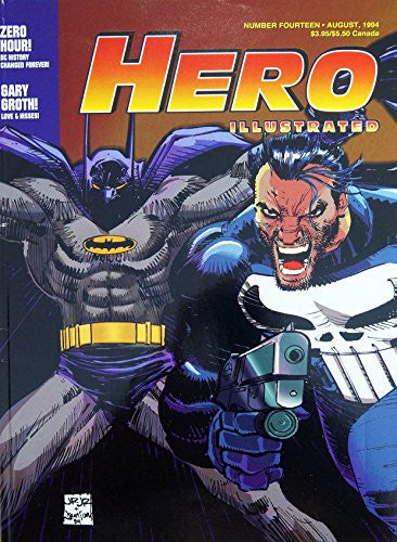 Vintage Hero Illustrated Comic Magazine Number Fourteen 14 - August 1994 Complete With Free Batman & Superman Zero Hour Poster & Free Cinescape Magazine. Shop Stock Room Find [Paperback] [Jan 01, 1994] Steve Harris and Frank Kurtz …