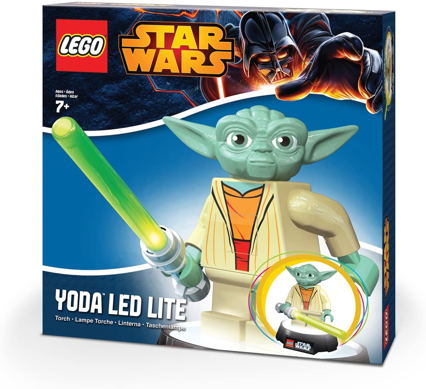 Lego Star Wars Jedi Master Yoda LED Lite - Torch - Night Light - Brand New Factory Sealed Shop Stock Room Find