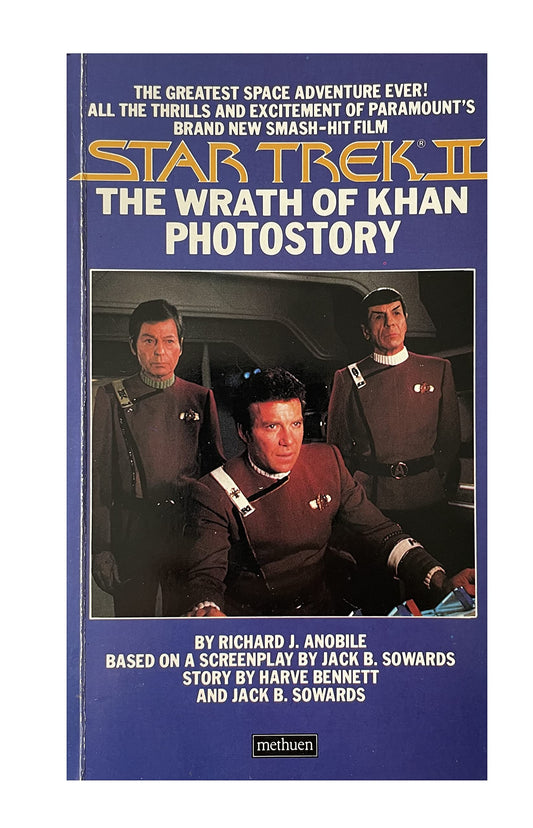 Vintage 1982 Star Trek II The Wrath Of Khan - The Photostory Paperback Book - Former Shop Stock