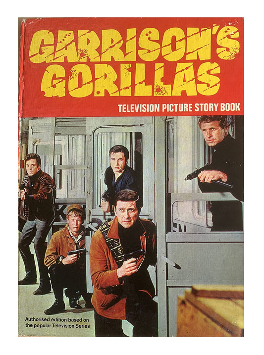 Vintage 1970 Garrison's Gorillas Television Picture Story Book Annual