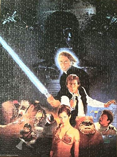 Vintage 1996 Star Wars Return Of The Jedi 550 Piece Jigsaw Movie Poster Puzzle