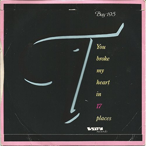 Tracy Ullman - A.Side - Move Over Darling, B.Side - You Broke My Heart In 17 Places Stiff Records Label 1983, 7 inch vinyl Single