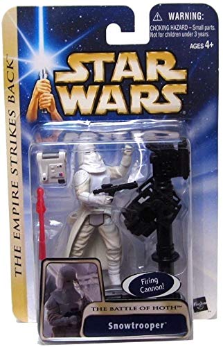 Vintage 2003 Star Wars The Empire Strikes Back The Battle Of Hoth Snowtrooper Action Figure - Brand New Factory Sealed Shop Stock Room Find