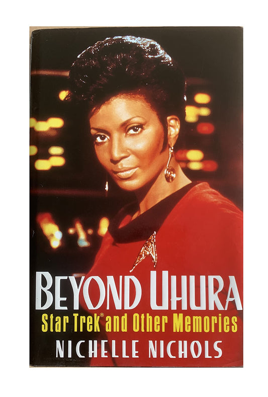 Vintage 1995 Beyond Uhura Star Trek And Other Memories Hard Back Book by Nichelle Nichols - Unsold Shop Stock