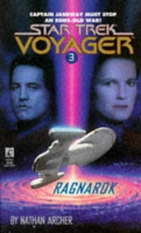 Vintage 1995 Star Trek Voyager - No. 3 Ragnarok - Paperback Book - Brand New Shop Stock Room Find