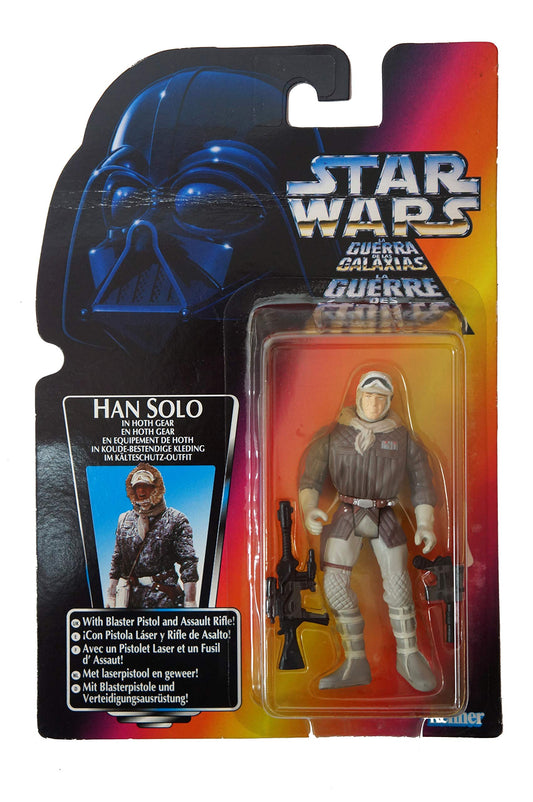 Vintage 1996 Star Wars Han Solo In Hoth Gear Action Figure - Brand New Shop Stock Room Find