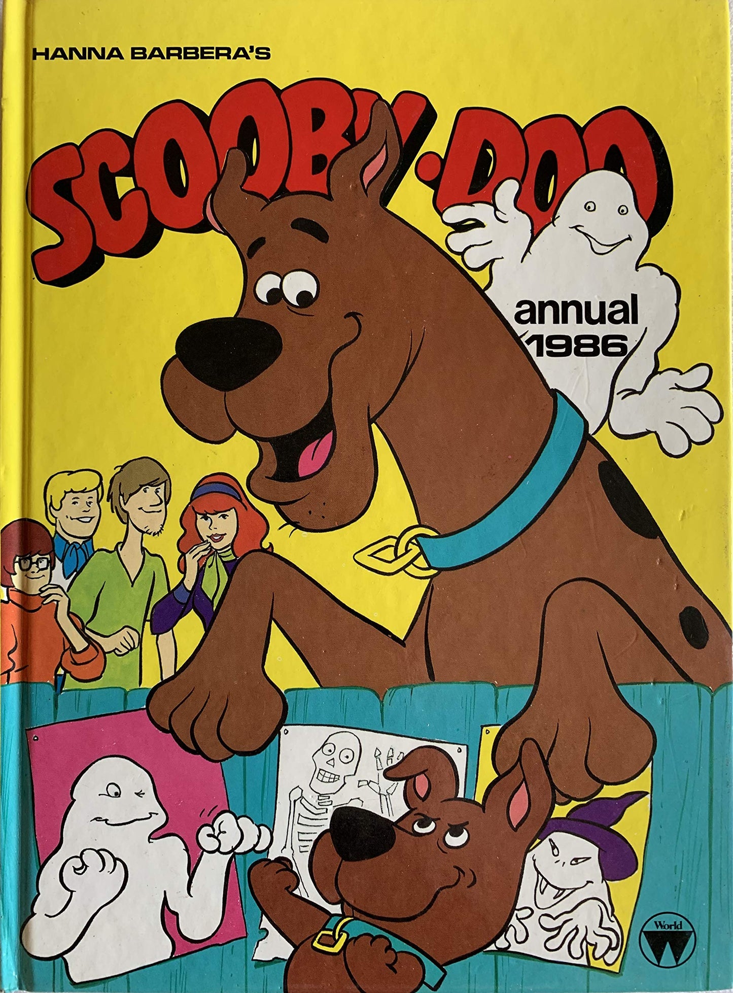 Vintage Scooby-Doo Annual 1986 - Shop Stock Room Find