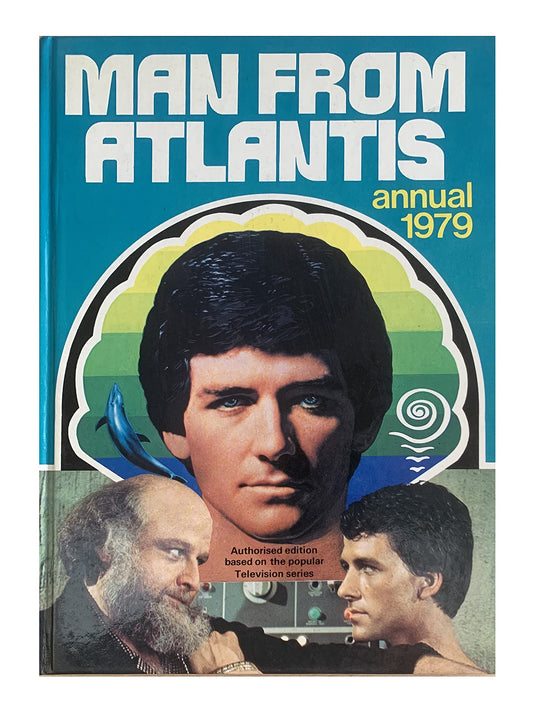 Vintage The Man From Atlantis Annual 1979 - Unsold Shop Stock