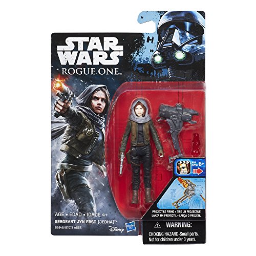 Star Wars Rogue One Sergeant Jyn Erso (Jedha) Action Figure - Brand New Factory Sealed