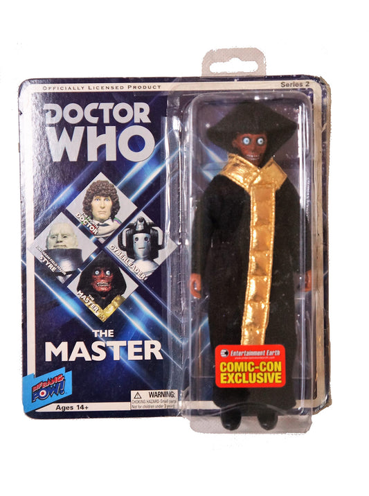 Vintage 2011 Doctor Who The Master Retro Action Figure By Biff Bang Pow - Comic-Con Exclusive - From The Episodes The Deadly Assassin
