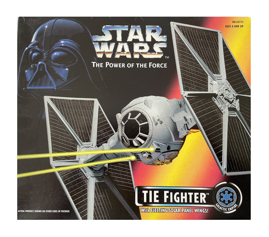 Vintage Kenner 1995 Star Wars Power Of The Force Tie Fighter - Brand New Shop Stock Room Find