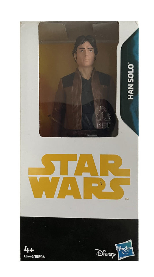 Star Wars 2015 Solo The Movie - Han Solo 6 Inch Action Figure In Window Box - Factory Sealed Shop Stock Room Find