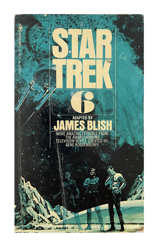 Vintage 1977 Star Trek 6 - Adapted From The Original Television Series - Paperback Book - By James Blish