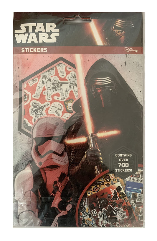 Vintage 2015 Star Wars The Force Awakens Sticker Pack With Over 700 Stickers - Brand New Factory Sealed Shop Stock Room Find