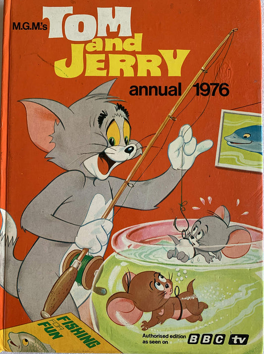 Vintage M.G.M's Tom And Jerry Annual 1976