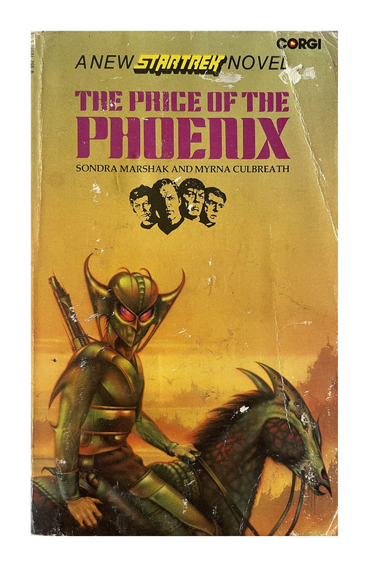 Vintage 1977 A New Star Trek Novel - The Price Of The Phoenix - Paperback Book - By Sandra Marshak And Myrna Culbreath