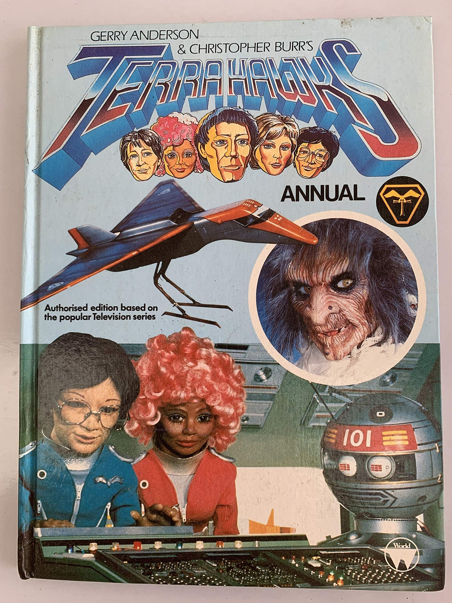 Vintage Gerry Anderson & Christopher Burr's Terra Hawks Annual 1984
