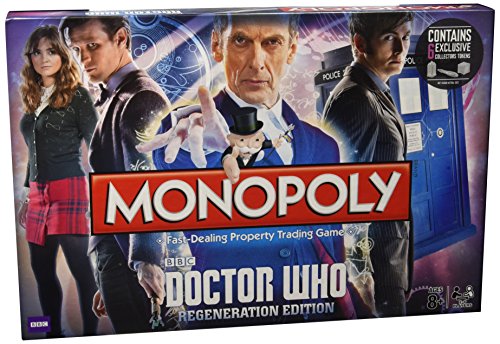 Vintage Doctor Dr Who 2009 Monopoly Regeneration Edition Property Trading Board Game - Brand New Factory Sealed Shop Stock Room Find