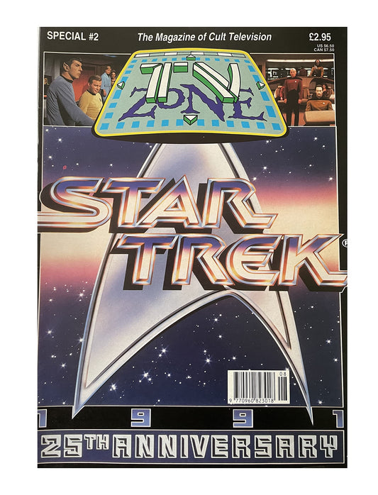 Vintage TV Zone - The Magazine Of Cult Television Special No. 2 - Star Trek 25th Anniversary Magazine - Brand New Shop Stock Room Find