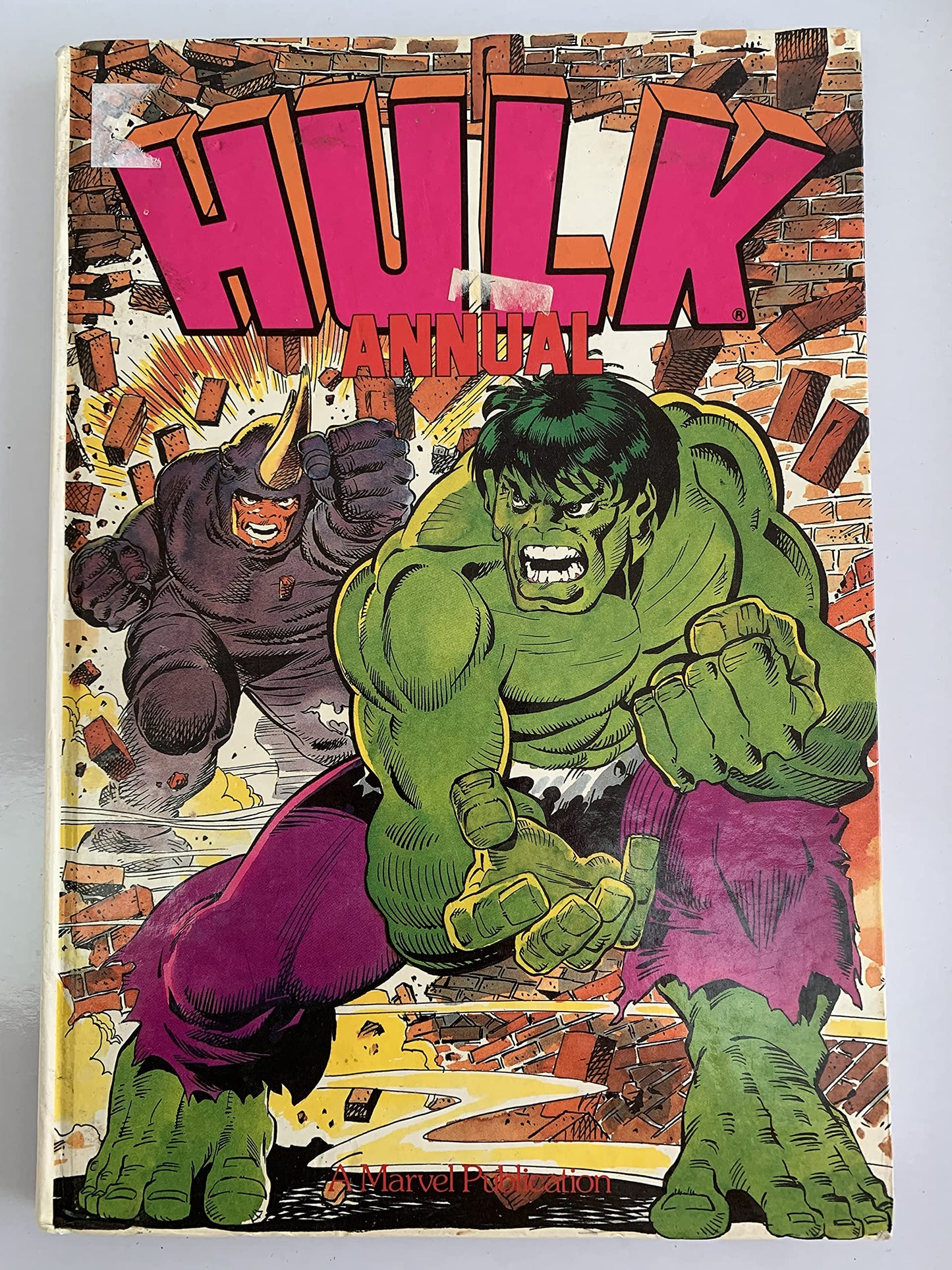 Vintage Marvels The Hulk Annual 1984