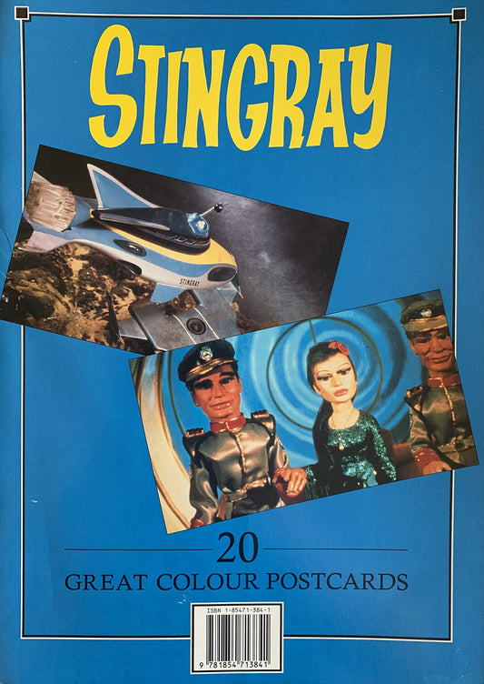 Vintage Gerry Andersons Stingray - 20 Great Colour Postcards Set - Shop Stock Room Find