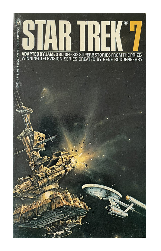Vintage 1979 Star Trek 7 - Adapted From The Original Television Series - Paperback Book - By James Blish