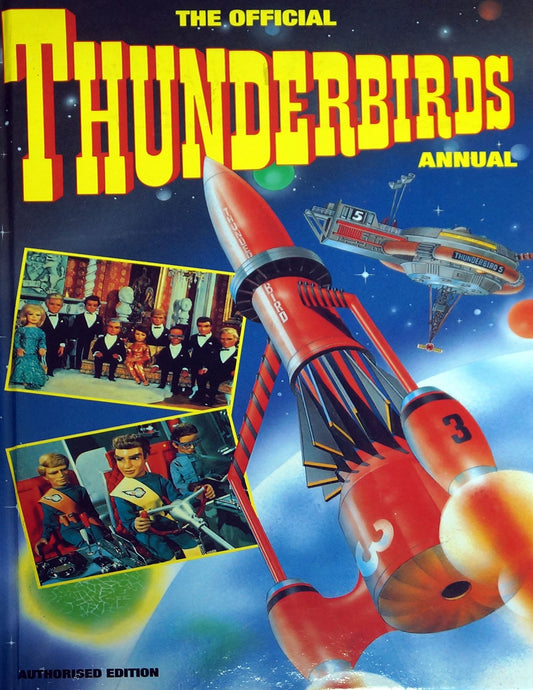 Vintage 1993 Gerry Andersons The Official Thunderbirds Annual - Brand New Shop Stock Room Find