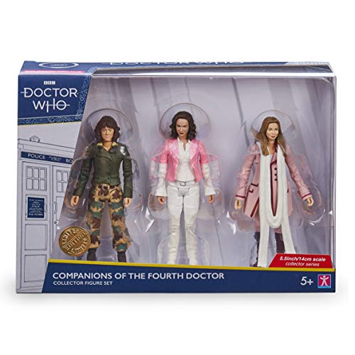 Dr Doctor Who Companions Of The Fourth Doctor Collector Action Figure set - Brand New Factory Sealed