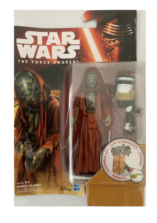Vintage Star Wars 2015 The Force Awakens Sarco Plank Action Figure - Factory Sealed Shop Stock Room Find