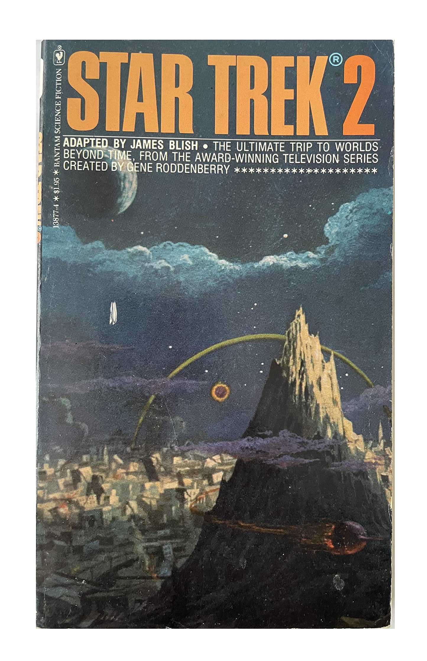 Vintage 1979 Star Trek 2 - Adapted From The Original Television Series - Paperback Book - By James Blish