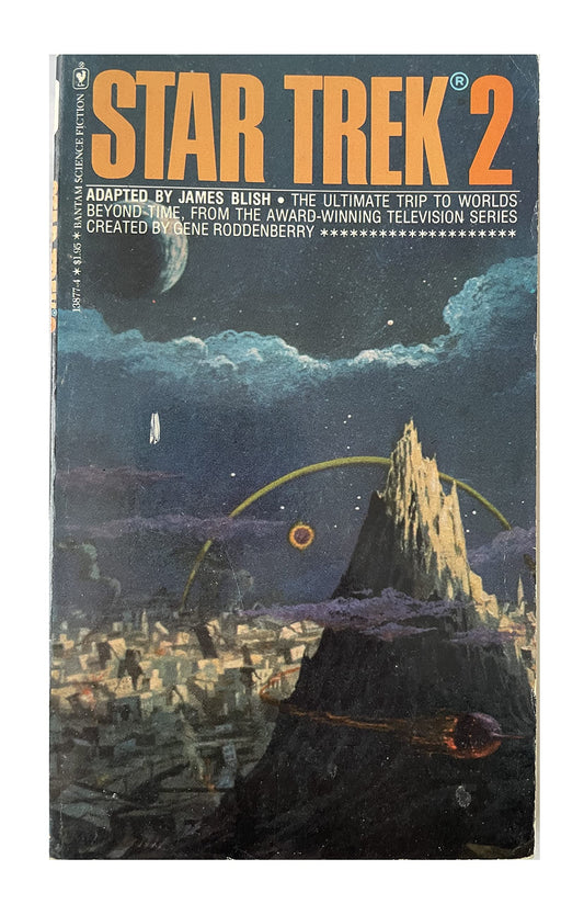 Vintage 1979 Star Trek 2 - Adapted From The Original Television Series - Paperback Book - By James Blish