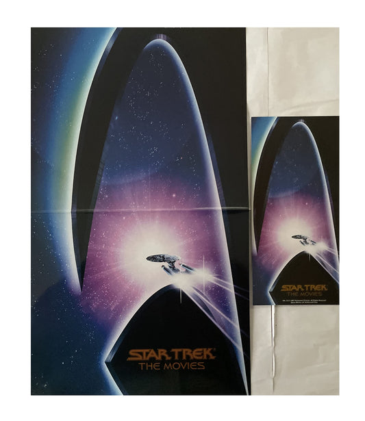Vintage 1997 Star Trek The Movies - Set Of 8 Prepaid Telephone Cards In Presentation Binder - Limited Edition - With Certificate Of Authenticity - Brand New Shop Stock Room Find.