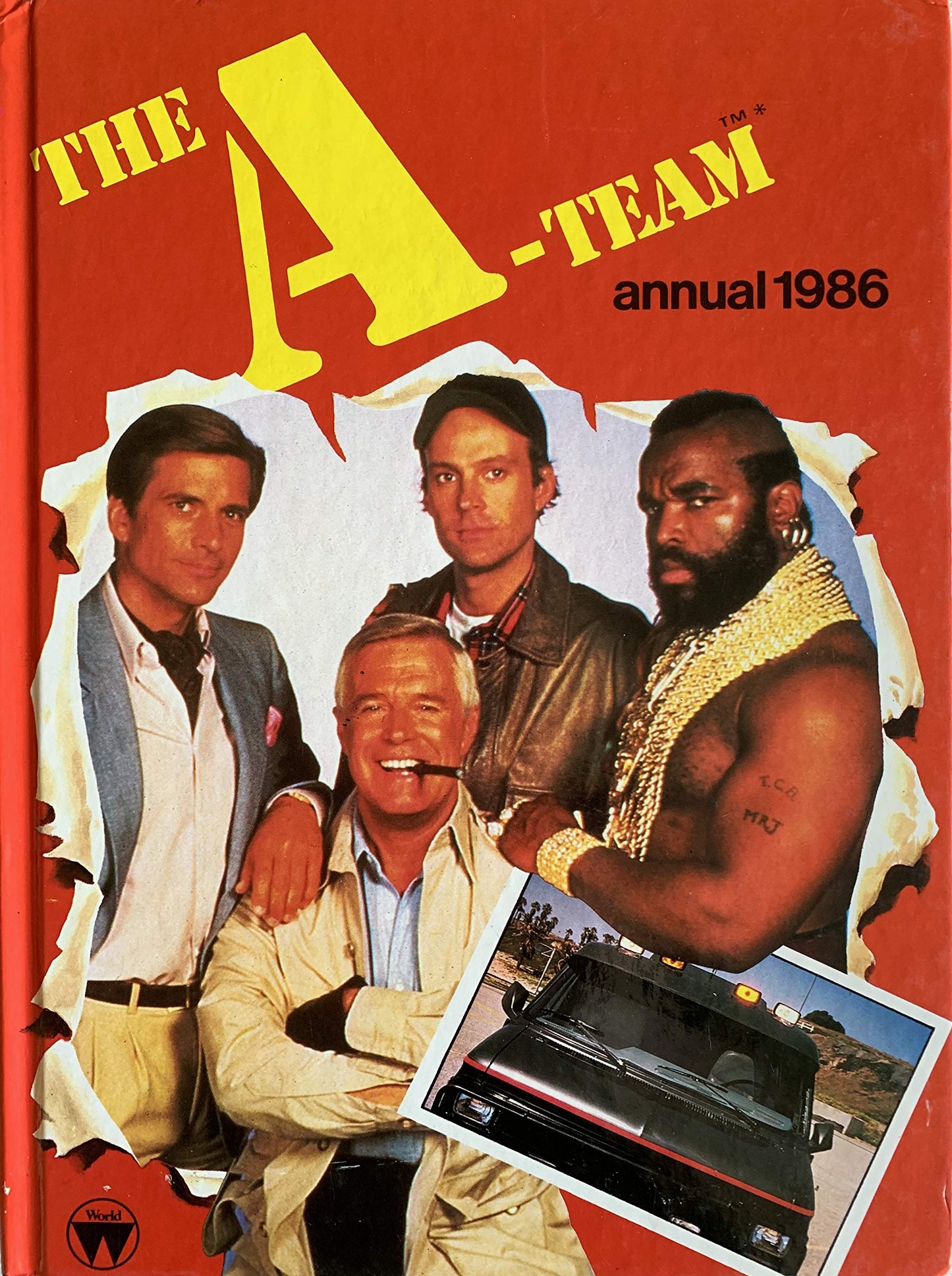 Vintage The A Team Annual 1986 - Shop Stock Room Find