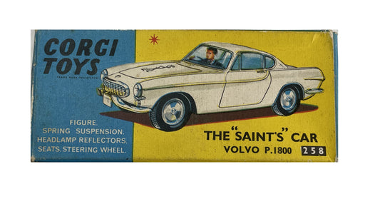 Vintage 1965 The Saints Car Vol P.1800 Die-Cast Replica Model Vehicle - Fantastic Condition - In The Original Box