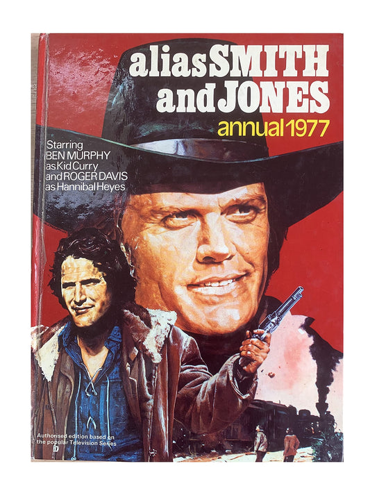 Vintage Alias Smith And Jones Annual 1977