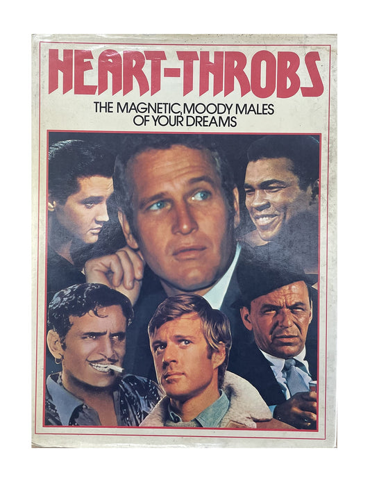 Vintage 1974 Heart-Throbs Large Hard Back Book Annual Style