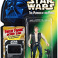 Vintage 1997 Star Wars The Power Of The Force Han Solo Action Figure With Freeze Frame Action Slide - Brand New Factory Sealed Shop Stock Room Find.