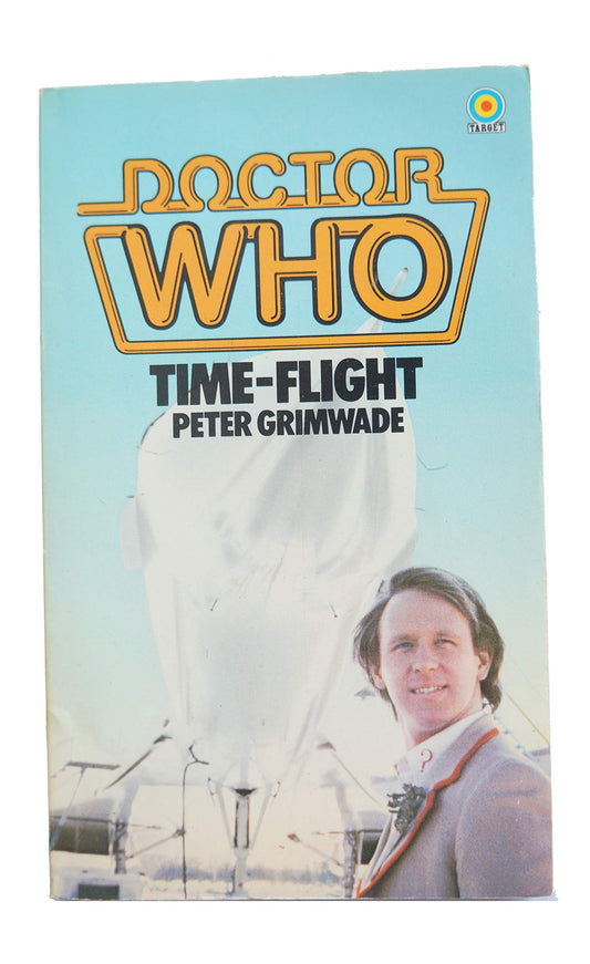 Doctor Who Time Flight Target Paperback Novel 1983 By Peter Grimwade