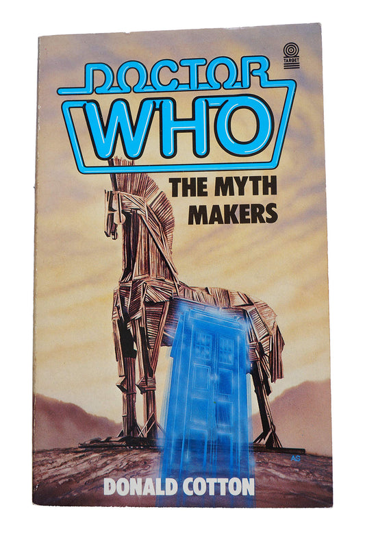 Doctor Who And The Myth Makers Target Paperback Novel 1985 By Donald Cotton