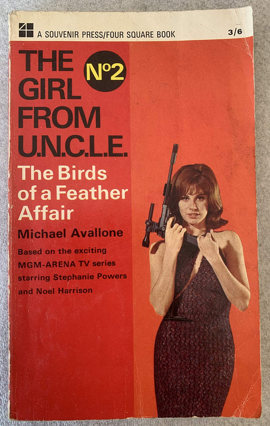 Vintage 1967 The Girl From UNCLE No. 2 The Birds Of A Feather Affair Paperback Novel By Michael Avallone